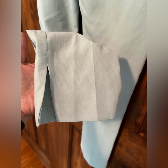 Topshop Mint Green High Rise Work Pant Size 4 Tall - Picture 6 of 11